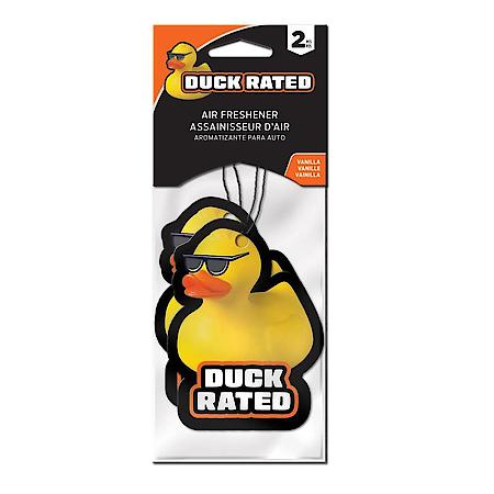 Duck-Rated Air Freshener, Vanilla Scent, 2 Pack