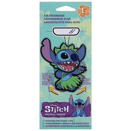Stitch Hula Wiggler Air Freshener, Tropical Breeze Scent, 1 Pack