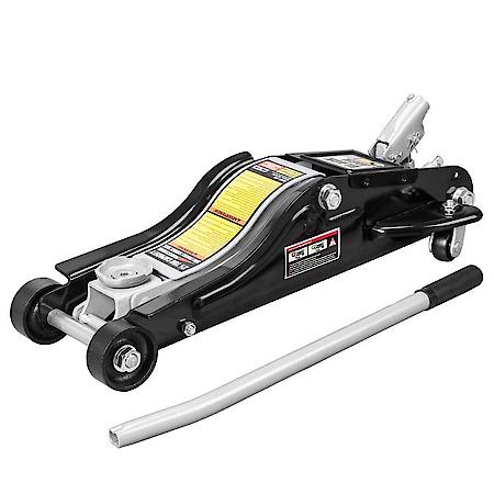 Hydraulic Low Profile Service/Floor Jack with Single Piston Quick Lift Pump