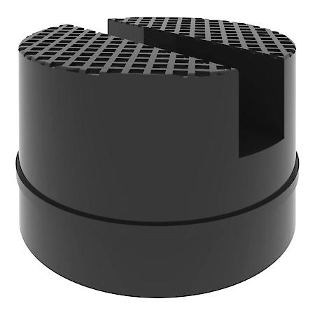 Floor Jack Rubber Pad, Universal Slotted Frame Jack Adapter