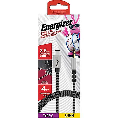 6' AUX Cable: 3.5mm Audio Cable to USB-C, Type C to AUX, 6 ft Braided Cord