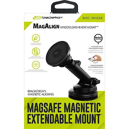 MagAlign Window, Dash & Vent Mount: 3-in-1 Mount, MagSafe Phone Mount