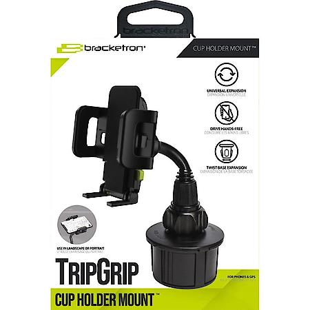 TripGrip Cup Holder Mount: 360 Degree Rotation, Phone Mount