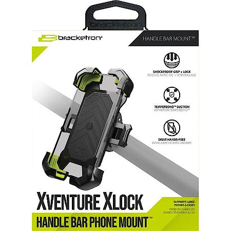 XVenture X-Lock Handlebar Mount: Shockproof Grip System, Phone Mount