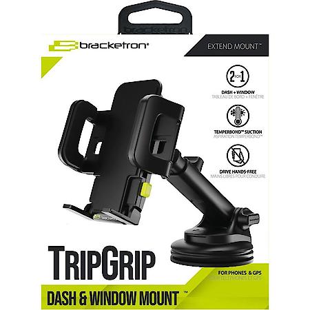 TripGrip Dash & Window Extend Mount: Arms Expand up to 3.5", Phone Mount