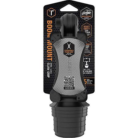 Boom Mount Cup Holder Phone Mount: Heavy-Duty, Expandable Phone Claw Grip