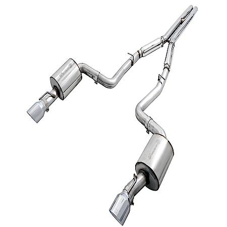 Exhaust System Kit: SS; Without Muffler; Single Exhaust With Single Outlet; Rear Exit; Non-Resonated