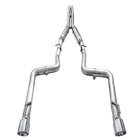 Exhaust System Kit: SS; Without Muffler; Single Exhaust With Single Outlet; Rear Exit