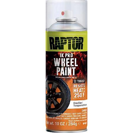 Wheel Paint Gloss Clear; 10 oz.; Easy to use and fast drying