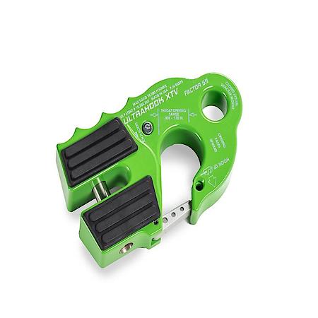 For Use Wich Wiches Rated 4500 Pounds or Less, Green, Aluminum, Single