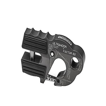 For Up To 3/8"Dia Rope Or Cable, 16000Lb, Gray, Aluminum, Single