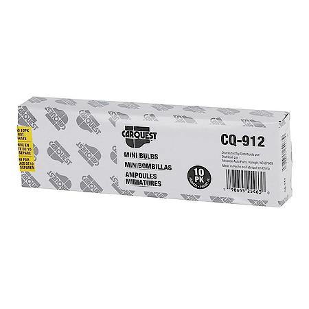 912 Mini Bulb, 10 Pack