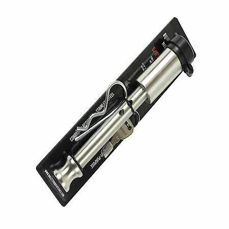 Trailer Hitch Pin: Fits 2-3" Ball Mounts, Barbell Style, 5/8" Dia., 14000-36000Lb, Locking, Single