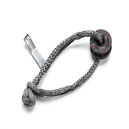Multi-Purpose Shackle: 12000 Pound Maximum Capacity, ATV/ UTV Use, Grey