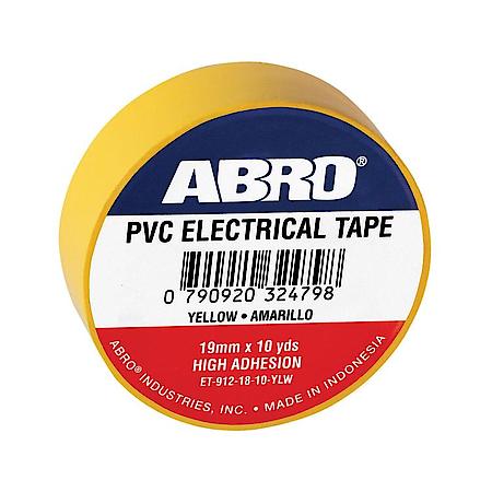 Electrical Tape 0.12Mm X 18Mm X 10 Yds Yellow