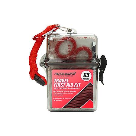 Waterproof First Aid Kit: 65 Essential Items