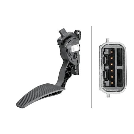 Accelerator Pedal Position Sensor - 6-Pin Connector Automatic Transmission