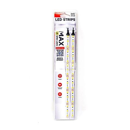 ALPNA LED Strips - MAX - 24 inch White with TRY ME
