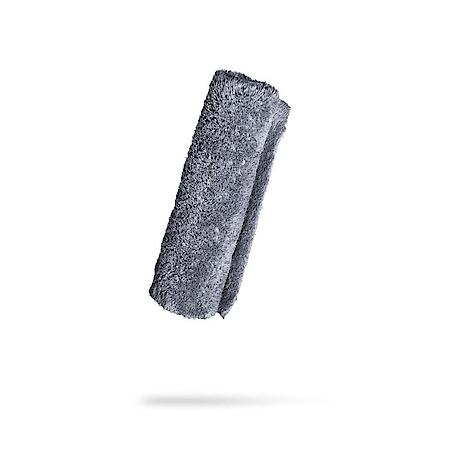 Adam's Polishes Microfiber Borderless Grey Towel - Super Soft High GSM