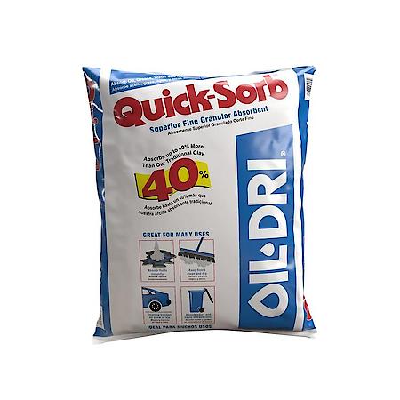 Quick-Sorb Superior Fine Granular Absorbent; Great for many uses, 25 lb Bag