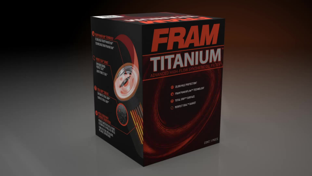 FRAM Titanium Oil Filter 