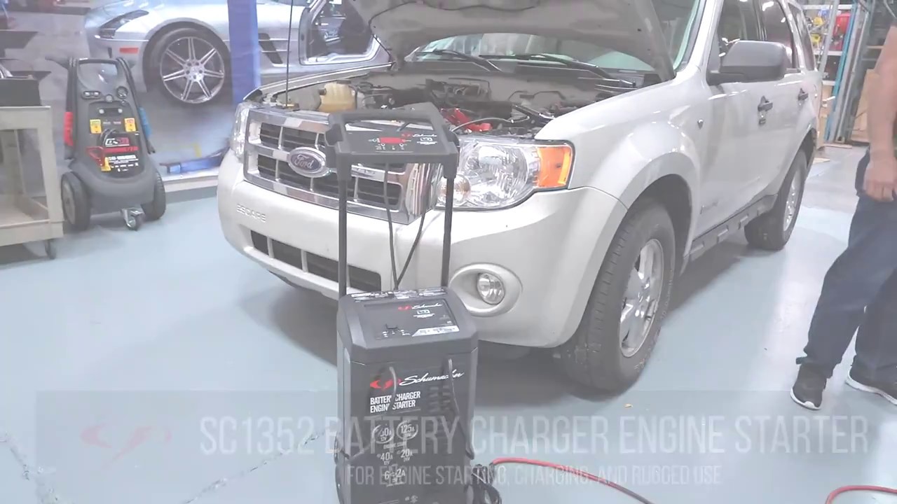 SC1352 250A/12V 125A/24V Automatic Wheel Charger with Engine Start 