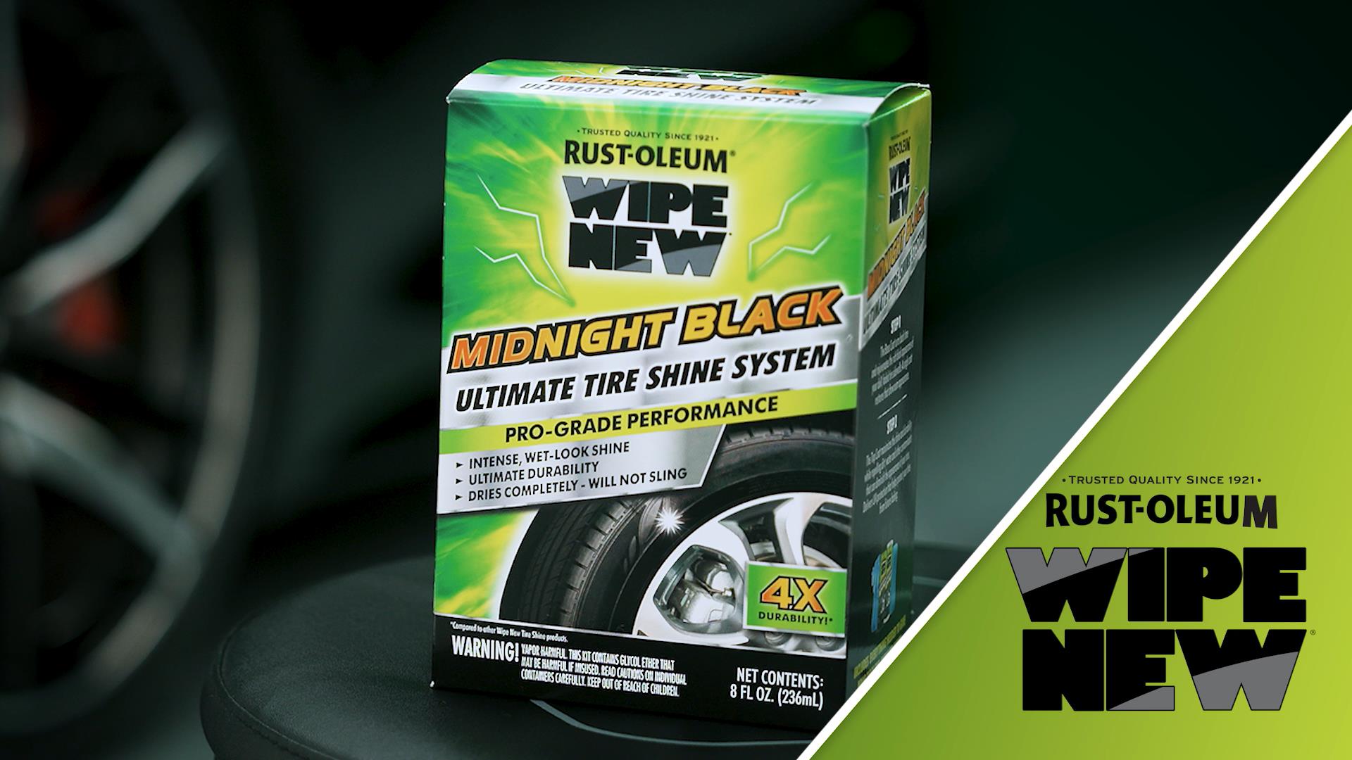How to Video on Midnight Black Tire Shine 